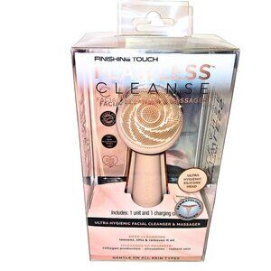 FACIAL CLEANSER & MASSAGER  ELECTRIC & RECHARGABLE -  NWT
